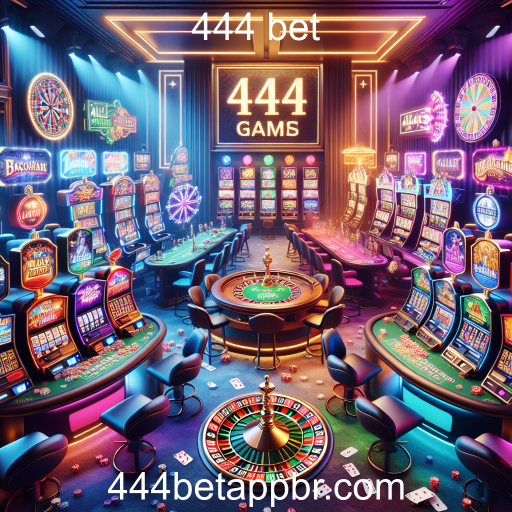 Descubra a Diversidade em 'All Games' no 444 Bet